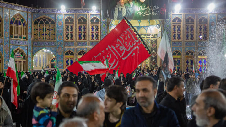 تصاویر/چهل و سومین تجمع مردمی شهرستان آران و بیدگل در نجف ایران