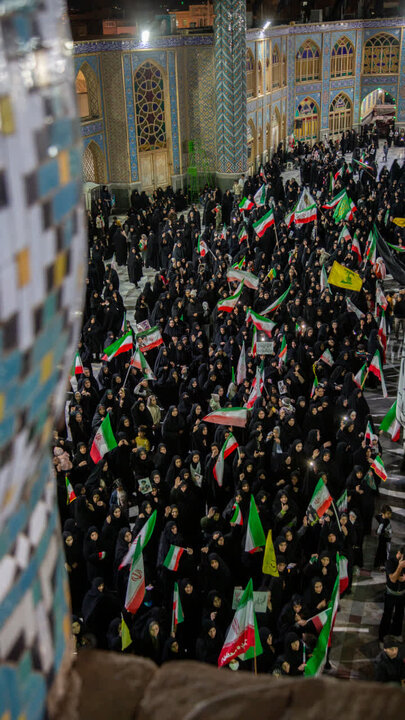 تصاویر/چهل و سومین تجمع مردمی شهرستان آران و بیدگل در نجف ایران