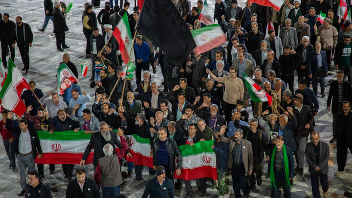 تصاویر/چهل و سومین تجمع مردمی شهرستان آران و بیدگل در نجف ایران