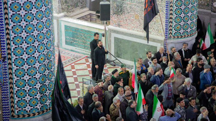تصاویر/چهل و سومین تجمع مردمی شهرستان آران و بیدگل در نجف ایران