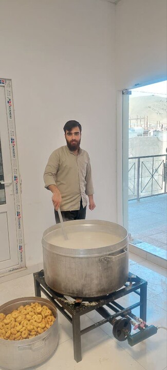 تصاویر / حضور جهادی طلاب مدرسه علمیه شیخ علیخان زنگنه تویسرکان در استان کردستان