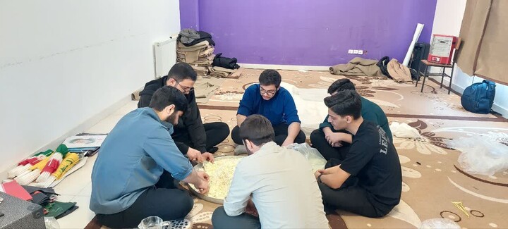 تصاویر / حضور جهادی طلاب مدرسه علمیه شیخ علیخان زنگنه تویسرکان در استان کردستان