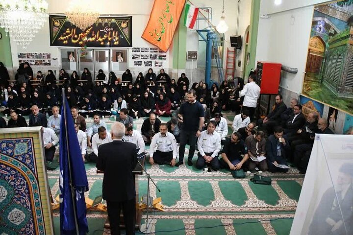تصاویر/ مراسم گرامیداشت شهدای جنگ تحمیلی در مجتمع بیمارستانی امام خمینی(ره)