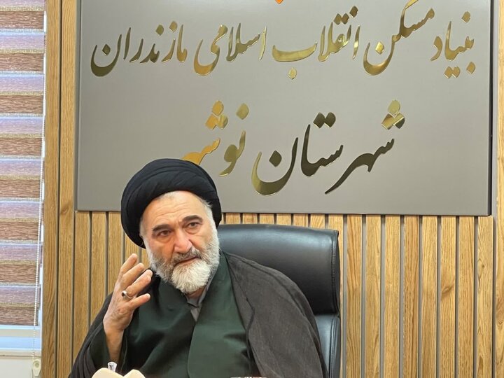 تصاویر/ دیدار امام جمعه نوشهر، با مدیران بنیاد مسکن و اداره گاز شهرستان