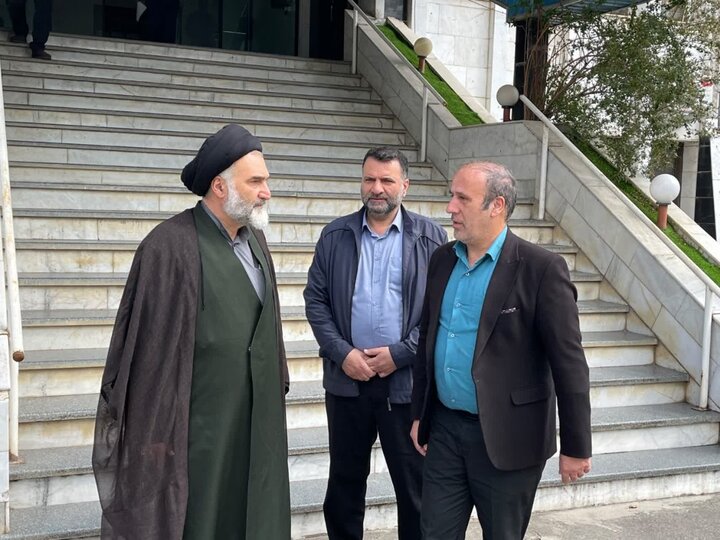 تصاویر/ دیدار امام جمعه نوشهر، با مدیران بنیاد مسکن و اداره گاز شهرستان