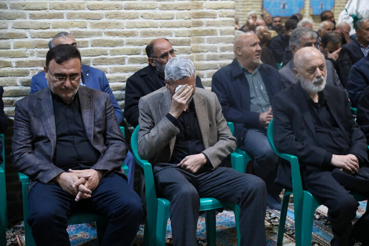 مراسم چهلم شهید «اردشیر رئیسی دهکردی» در مسجد جامع شهرکرد