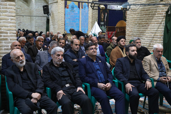 مراسم چهلم شهید «اردشیر رئیسی دهکردی» در مسجد جامع شهرکرد