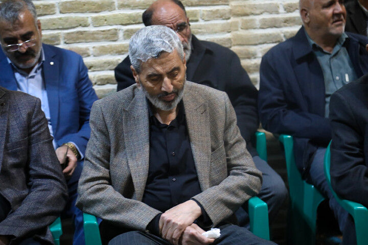 مراسم چهلم شهید «اردشیر رئیسی دهکردی» در مسجد جامع شهرکرد