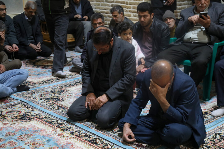 مراسم چهلم شهید «اردشیر رئیسی دهکردی» در مسجد جامع شهرکرد