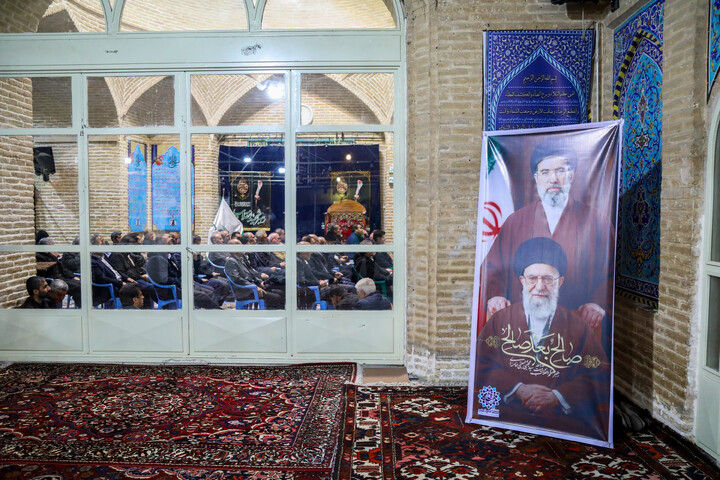 مراسم چهلم شهید «اردشیر رئیسی دهکردی» در مسجد جامع شهرکرد