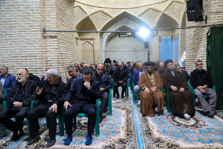 مراسم چهلم شهید «اردشیر رئیسی دهکردی» در مسجد جامع شهرکرد