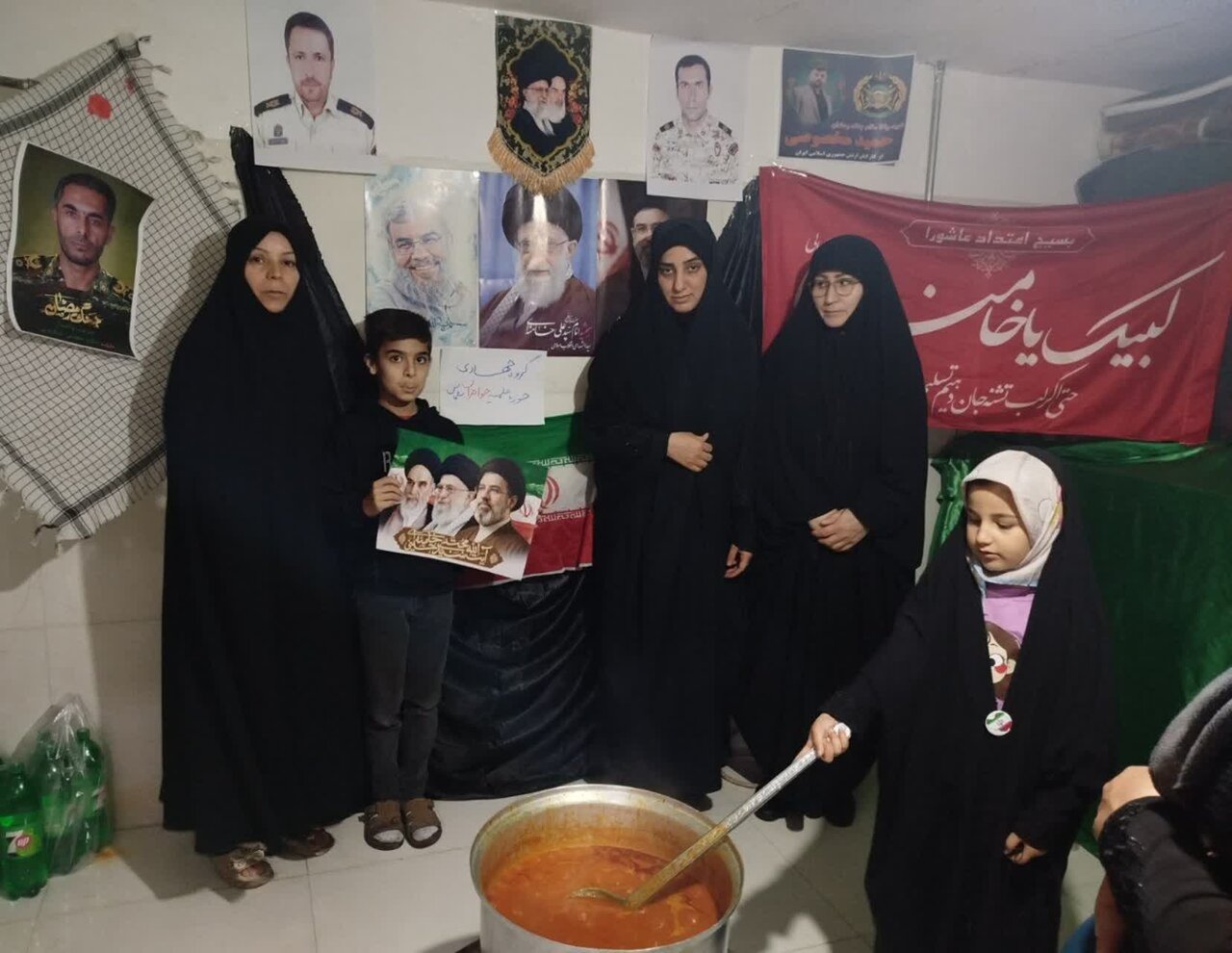 فعالیت‌های فرهنگی و خدمترسانی موکب بانوان طلبه سلماس در ایام جنگ رمضان + عکس
