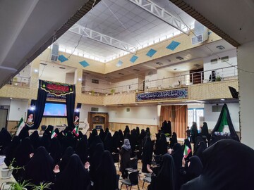 تصاویر/ مراسم شهادت حضرت امام جعفرصادق علیه السلام در مدرسه ریحانه الرسول سلام الله علیها ارومیه