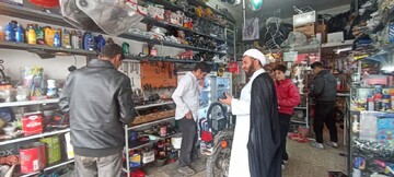تصاویر/ فعالیت جهاد تبیین و تبلیغ اساتید مدرسه علمیه تکاب