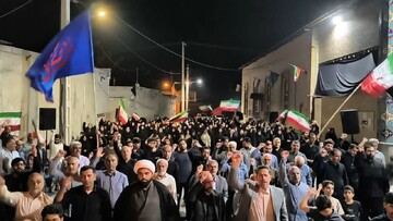 تصاویر/ تجمع مردم روستای آبطویل بوشهر