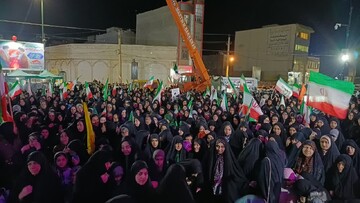 فیلم| چهل و چهارمین تجمع مردم مومن مامونیه در میدان امام حسین (ع)