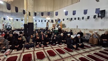 تصاویر/ عزای شهادت امام صادق (ع) در مسجد جامع شهر جویبار