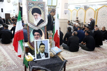 تصاویر/ مراسم بزرگداشت چهلم شهید رسانه مسعود سلیمی