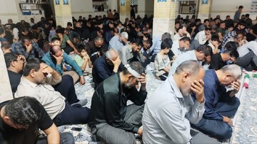 تصاویر/ سوگواری مردم پارسیان به مناسبت شهادت امام جعفر صادق علیه‌السلام