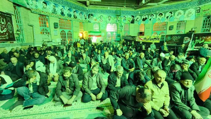 تصاویر/ پنجمین یادواره شهداء شهرستان نطنز در مسجد الزهرا
