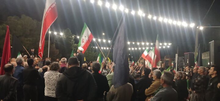 تصاویر | چهل و چهارمین تجمع شبانه مردمی آران وبیدگل درمیدان سردار سلیمانی