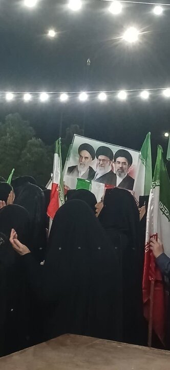 تصاویر | چهل و چهارمین تجمع شبانه مردمی آران وبیدگل درمیدان سردار سلیمانی