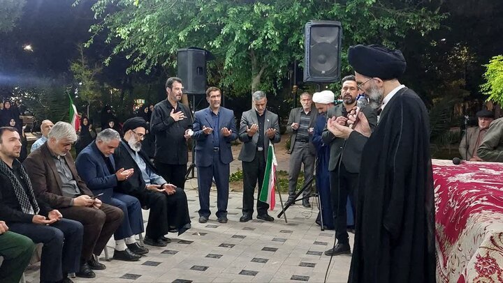 تصاویر/ حضور نماینده ولی‌فقیه درکاشان عزداری امام صادق (ع) واجتماع مردمی دانشگاه علوم پزشکی وجهاد
