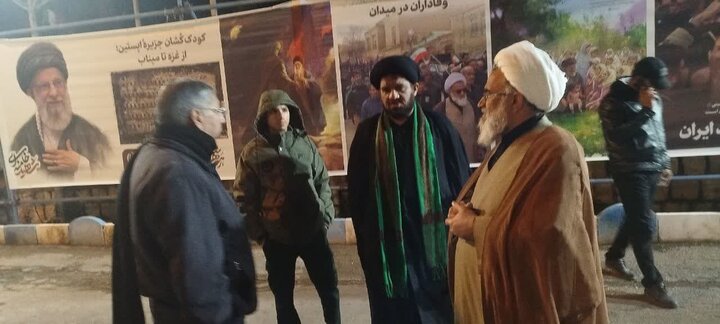 همزمان با شهادت امام صادق (ع)تجمعات مردم ولایتمدار برزک