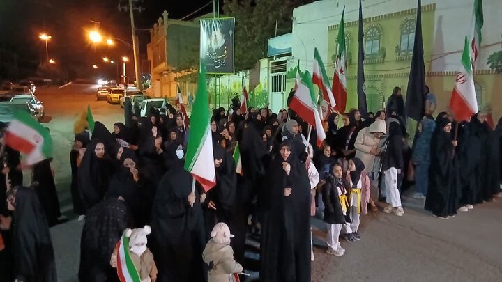 همزمان با شهادت امام صادق (ع)تجمعات مردم ولایتمدار برزک