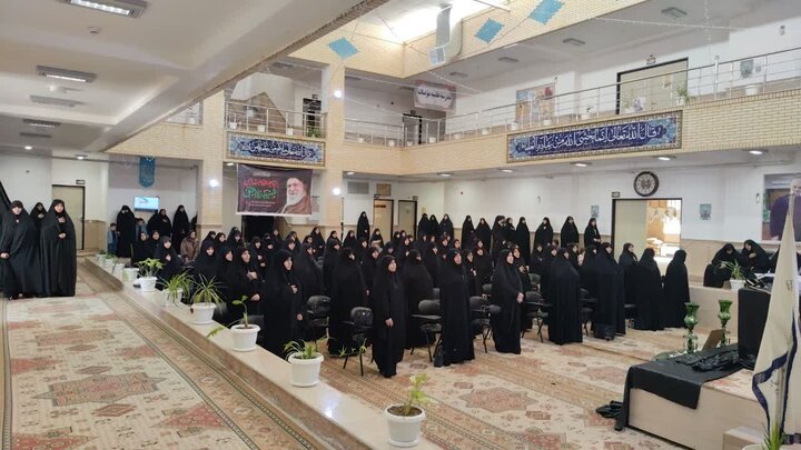 تصاویر/ مراسم شهادت حضرت امام جعفرصادق علیه السلام در مدرسه ریحانه الرسول سلام الله علیها ارومیه