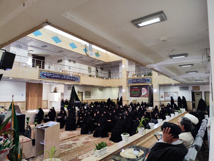 تصاویر/ مراسم شهادت حضرت امام جعفرصادق علیه السلام در مدرسه ریحانه الرسول سلام الله علیها ارومیه