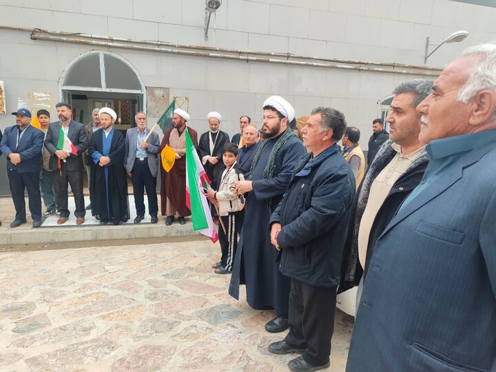 تصاویر/ کاروان خودرویی در حمایت از نظام اسلامی به همت طلاب میاندوآب