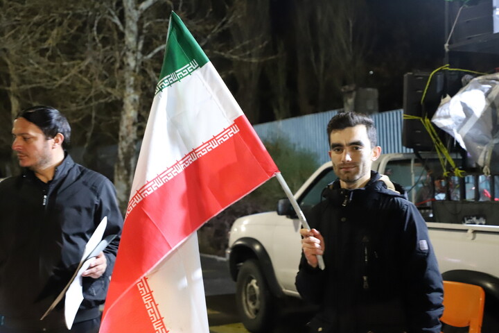 تصاویر/ برپایی موکب «قائد امت» توسط طلاب و اساتید مدرسه علمیه حضرت ولیعصر(عج)تبریز