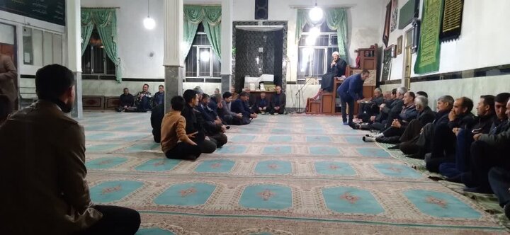 تصاویر/ فعالیت جهاد تبیین و تبلیغ اساتید مدرسه علمیه تکاب