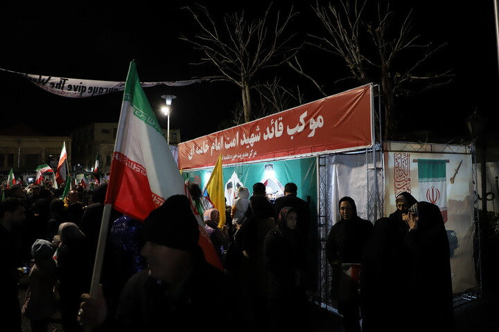 تصاویر/ برپایی موکب «قائد امت» توسط طلاب و اساتید حوزه علمیه استان آذربایجان شرقی
