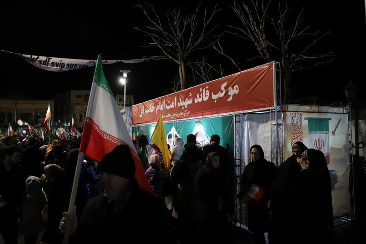 تصاویر/ برپایی موکب «قائد امت» توسط طلاب و اساتید حوزه علمیه استان آذربایجان شرقی