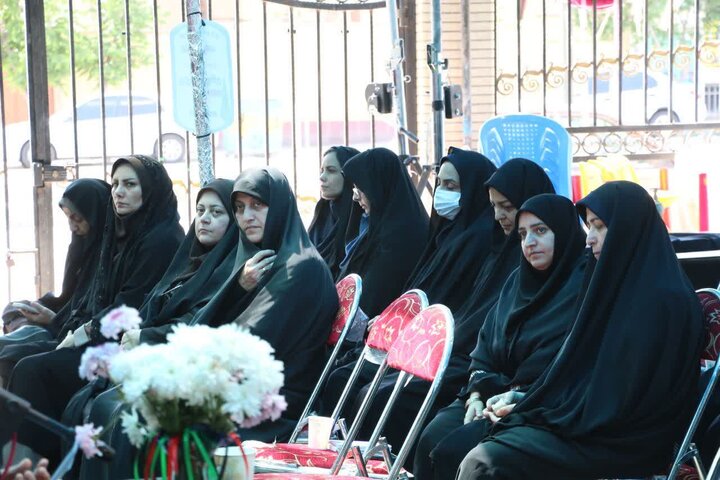 تصاویر/ برگزاری مراسم سوگواری شهادت امام جعفر صادق(ع) در اداره‌کل آموزش و پرورش استان سمنان