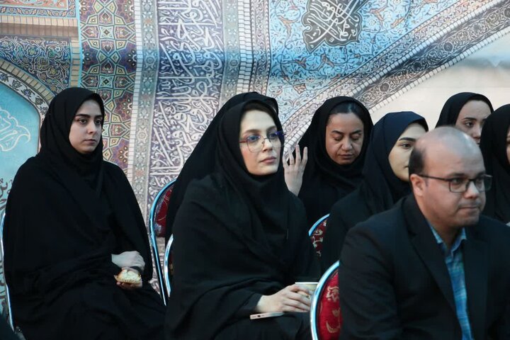 تصاویر/ برگزاری مراسم سوگواری شهادت امام جعفر صادق(ع) در اداره‌کل آموزش و پرورش استان سمنان