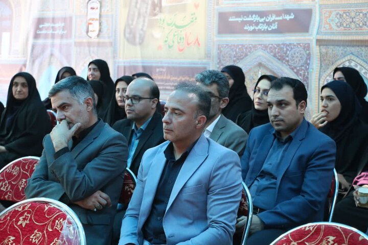 تصاویر/ برگزاری مراسم سوگواری شهادت امام جعفر صادق(ع) در اداره‌کل آموزش و پرورش استان سمنان