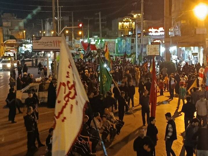 تصاویر/ مردم دیلم پای کار نظام