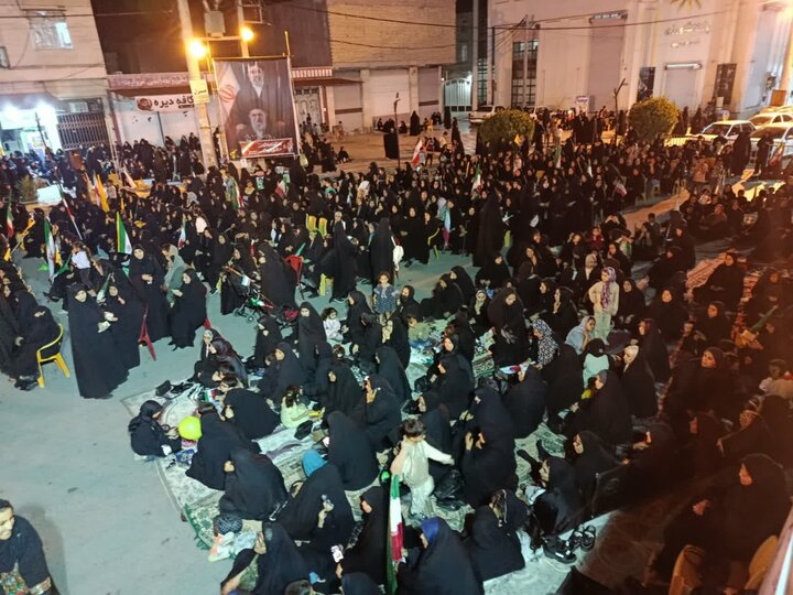 تصاویر/ مردم دیلم پای کار نظام
