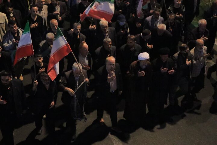 تصاویر/ چهل و پنجمین شب اجتماع مردمی در قرچک
