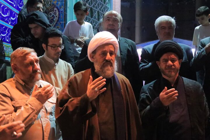 تصاویر/ چهل و پنجمین شب اجتماع مردمی در قرچک