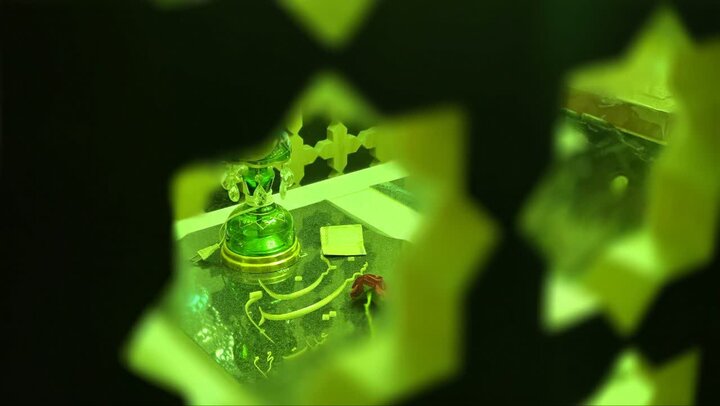 تصاویر/ سوگواری شهادت امام جعفر صادق(ع) و اربعین رهبر شهید در حرم مطهر شهدای گمنام حسین آبادکویر