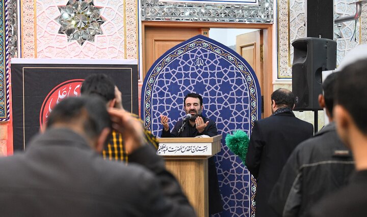 تصاویر/ مراسم عزاداری شب شهادت امام صادق(ع) در حرم حضرت عبدالعظیم(ع)