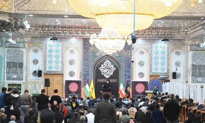 تصاویر/ مراسم عزاداری شب شهادت امام صادق(ع) در حرم حضرت عبدالعظیم(ع)