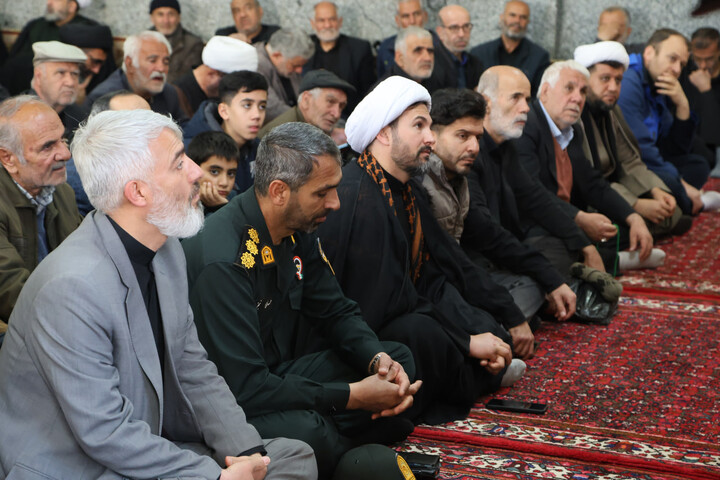 تصاویر /  اجتماع عزاداران امام صادق(ع) در مدرسه علمیه آیت الله آخوند(ه)