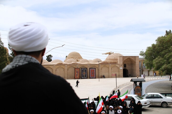 تصاویر/ دسته عزاداری روحانیون کرمانی در شهادت امام صادق(ع)