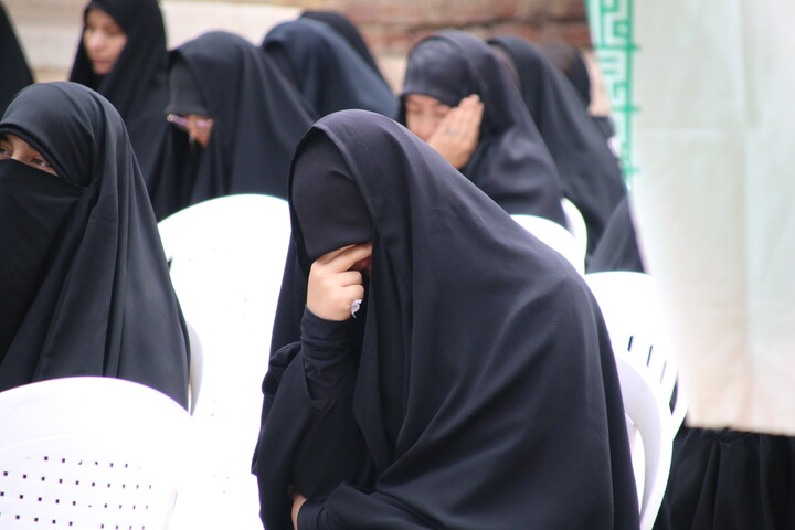 تصاویر/ دسته عزاداری روحانیون کرمانی در شهادت امام صادق(ع)