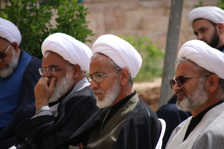 تصاویر/ دسته عزاداری روحانیون کرمانی در شهادت امام صادق(ع)